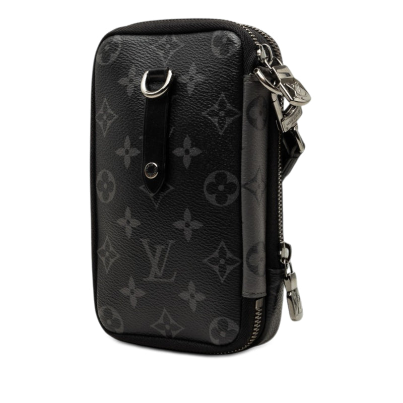 Monogram Eclipse Reverse Double Phone Pouch - Image 2