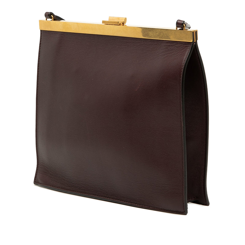 Mini Smooth Calfskin Clasp Bag - Image 2