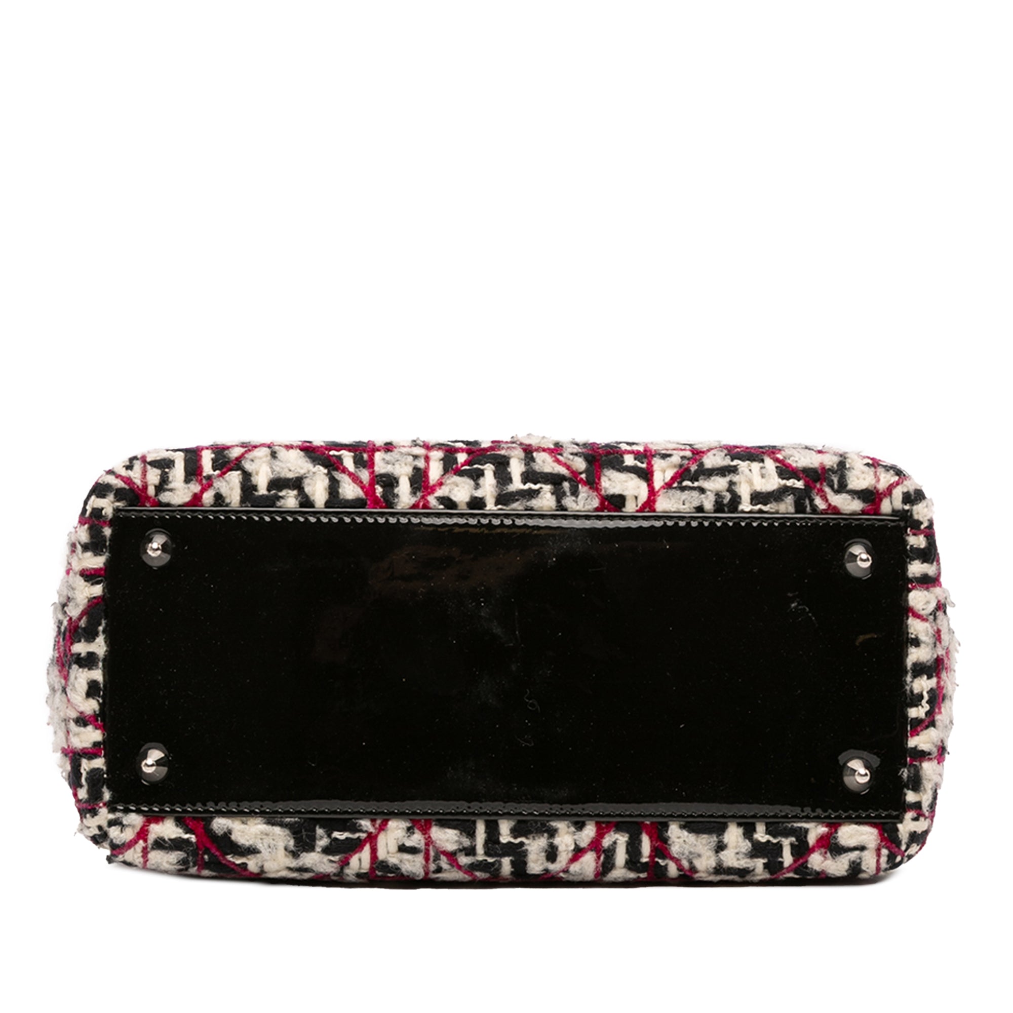 Medium Tweed Cannage Fringe Lady Dior - Image 3