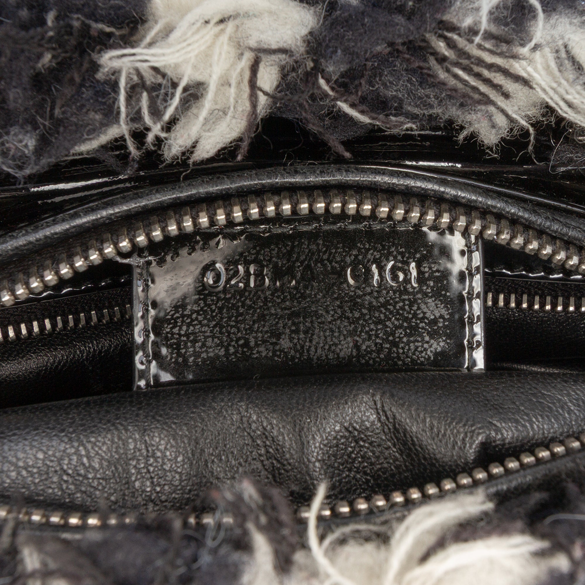 Medium Tweed Cannage Fringe Lady Dior - Image 6