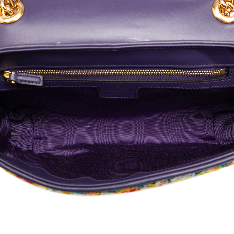 Medium GG Marmont Tweed Shoulder Bag - Image 4