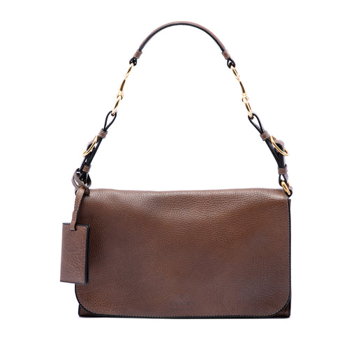 Grained Calfskin Harness Shoulder Bag - Image 1