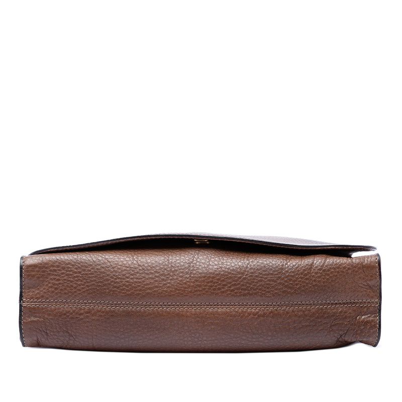 Grained Calfskin Harness Shoulder Bag - Image 3