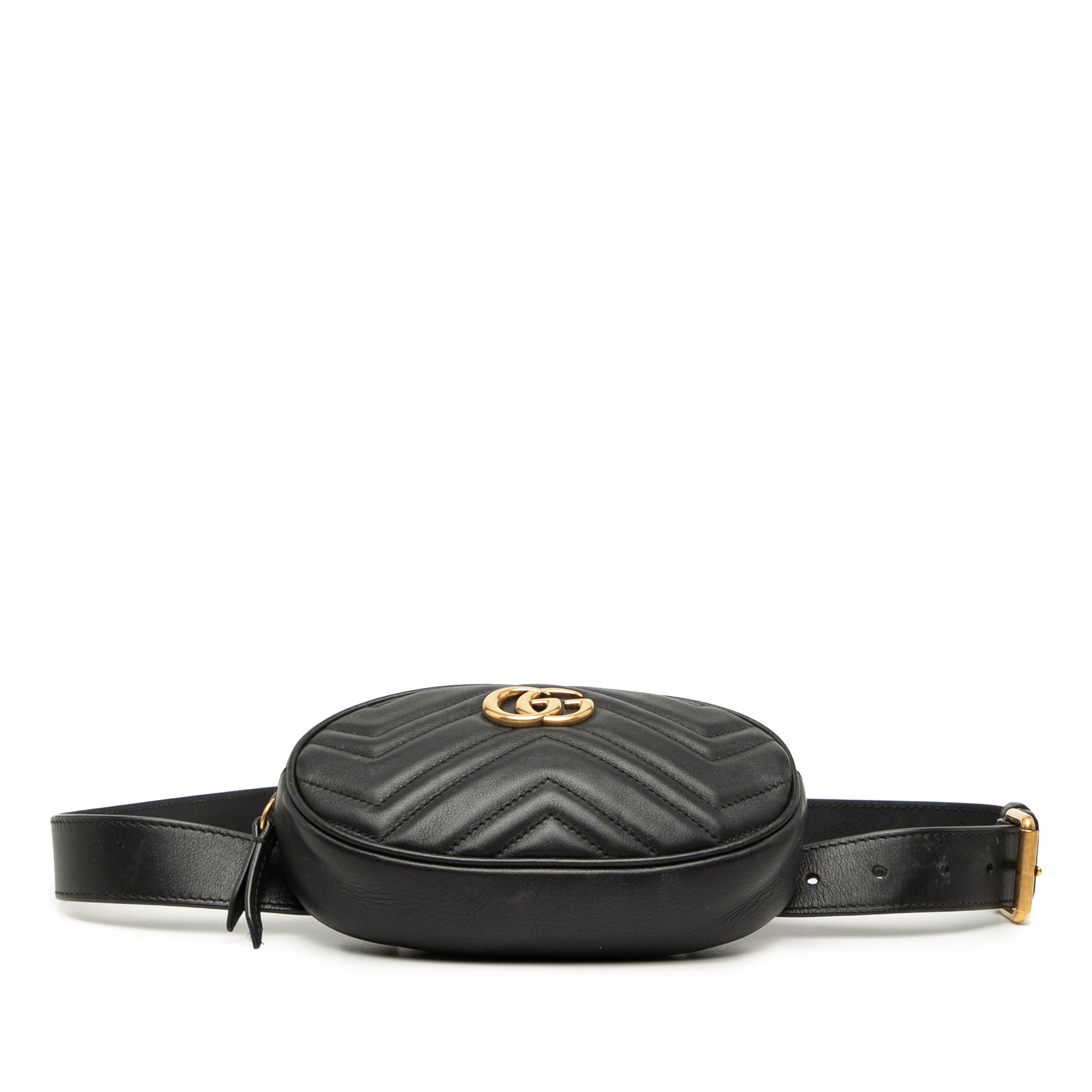 GG Marmont Matelasse Leather Belt Bag - Image 3