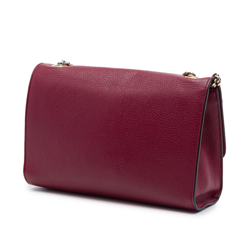 Medium Leather Miss Bamboo Crossbody - Image 2