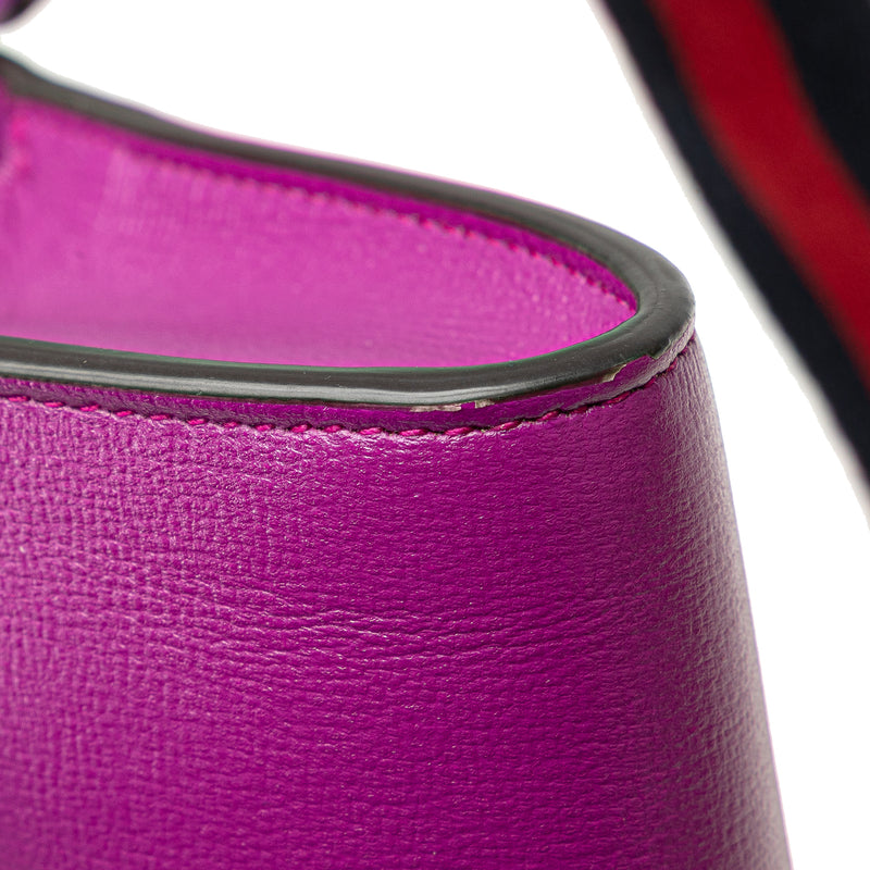 Mini Leather Horsebit 1955 Web Crossbody - Image 11