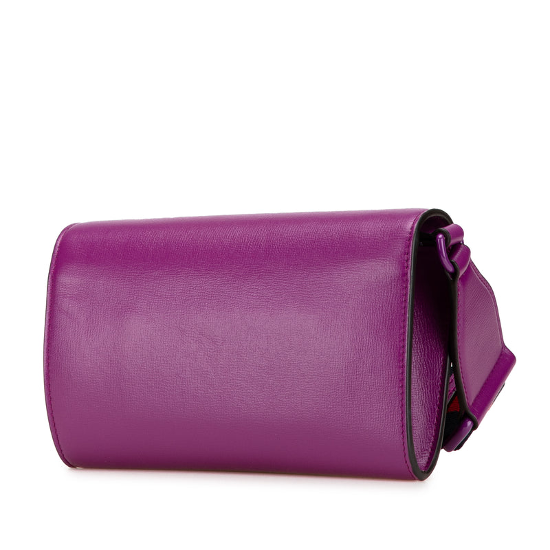 Mini Leather Horsebit 1955 Web Crossbody - Image 2