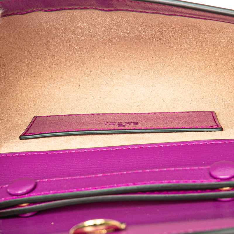 Mini Leather Horsebit 1955 Web Crossbody - Image 4