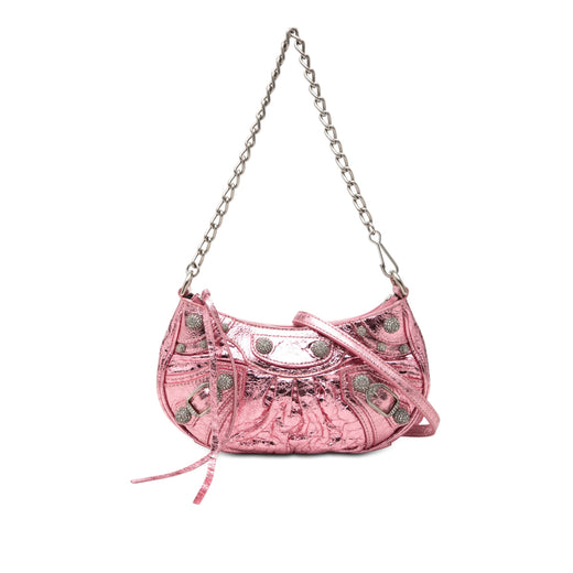Mini Metallic Lambskin Motocross Le Cagole - Image 1