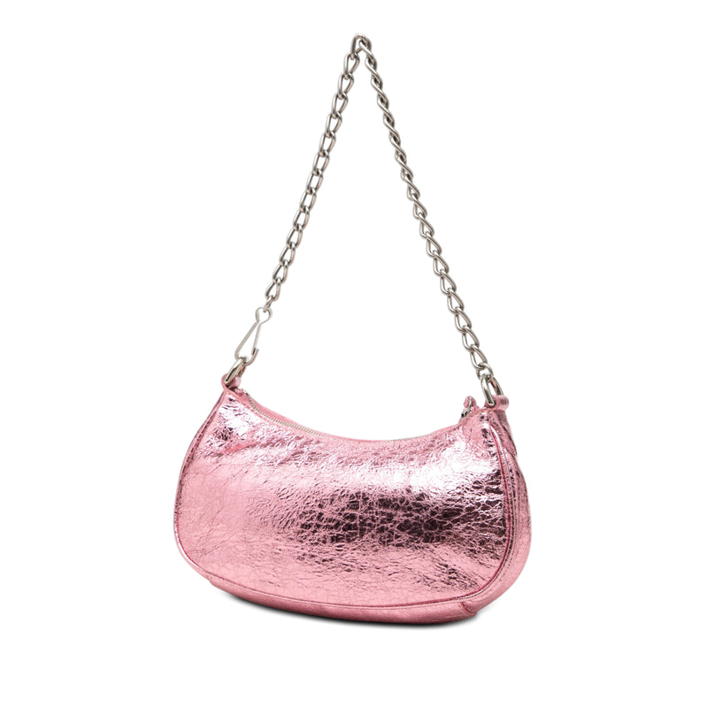 Mini Metallic Lambskin Motocross Le Cagole - Image 2