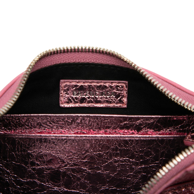 Mini Metallic Lambskin Motocross Le Cagole - Image 5