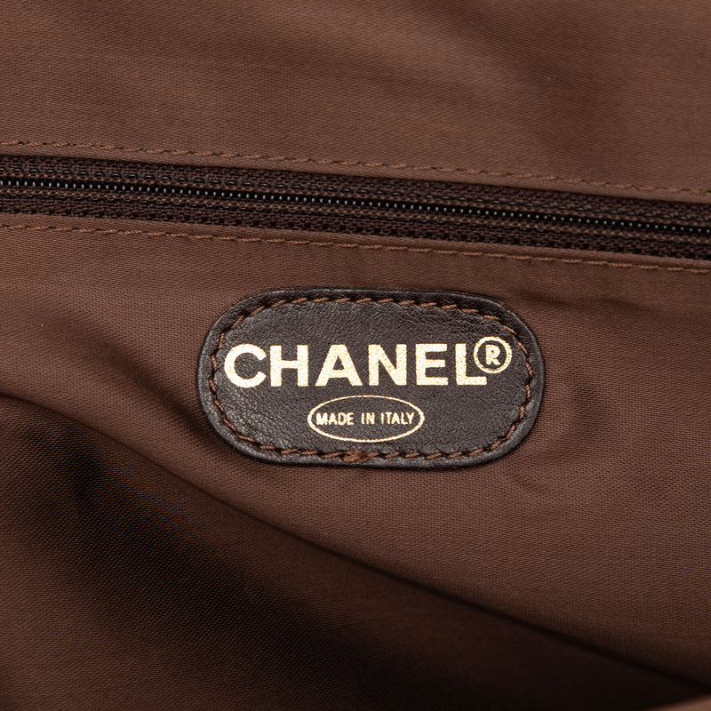 Suede LAX Logo Tote - Image 5