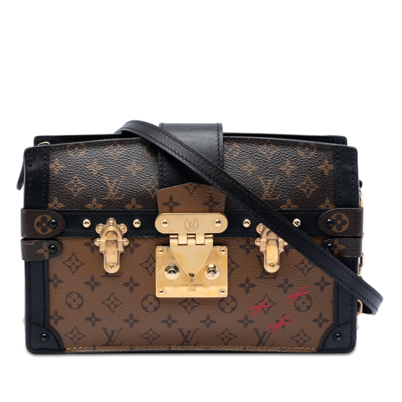 Monogram Reverse Trunk Clutch - Image 1