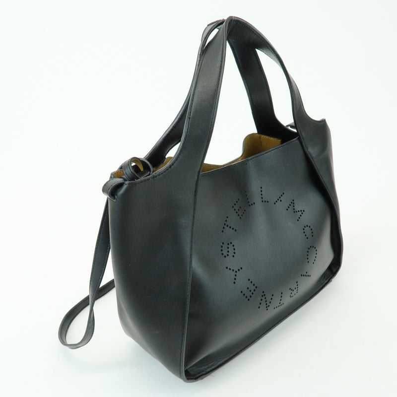 Stella Mccartney Alter Faux Leather Black Synthetic Bag