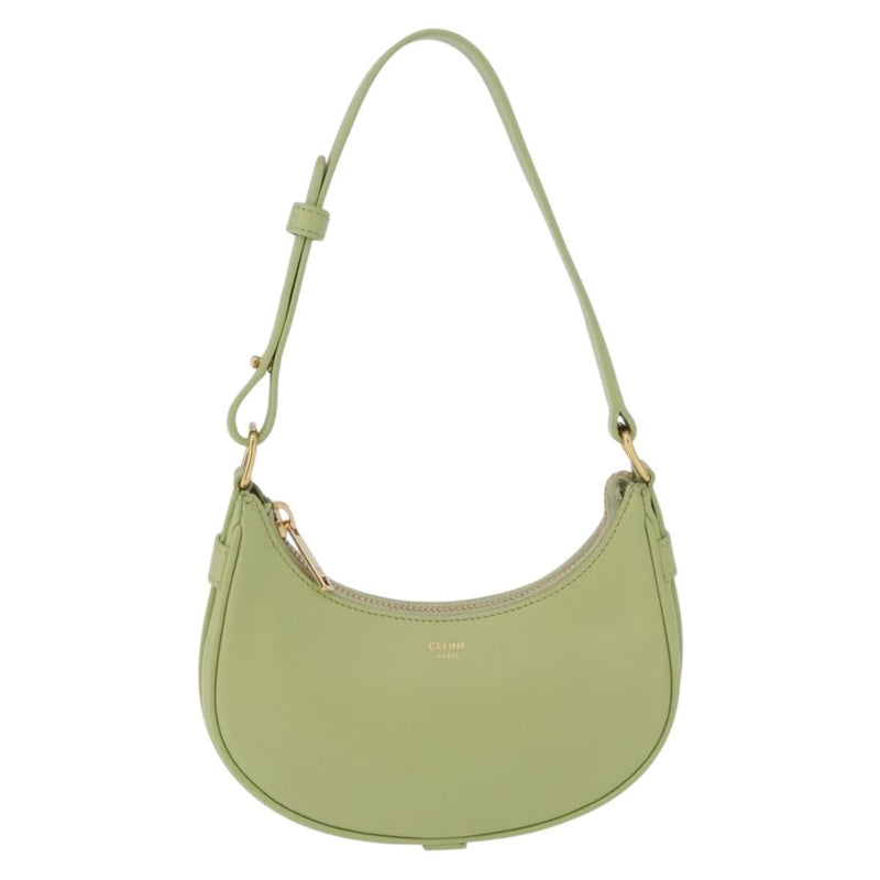 Celine Ava Leather Green Bag