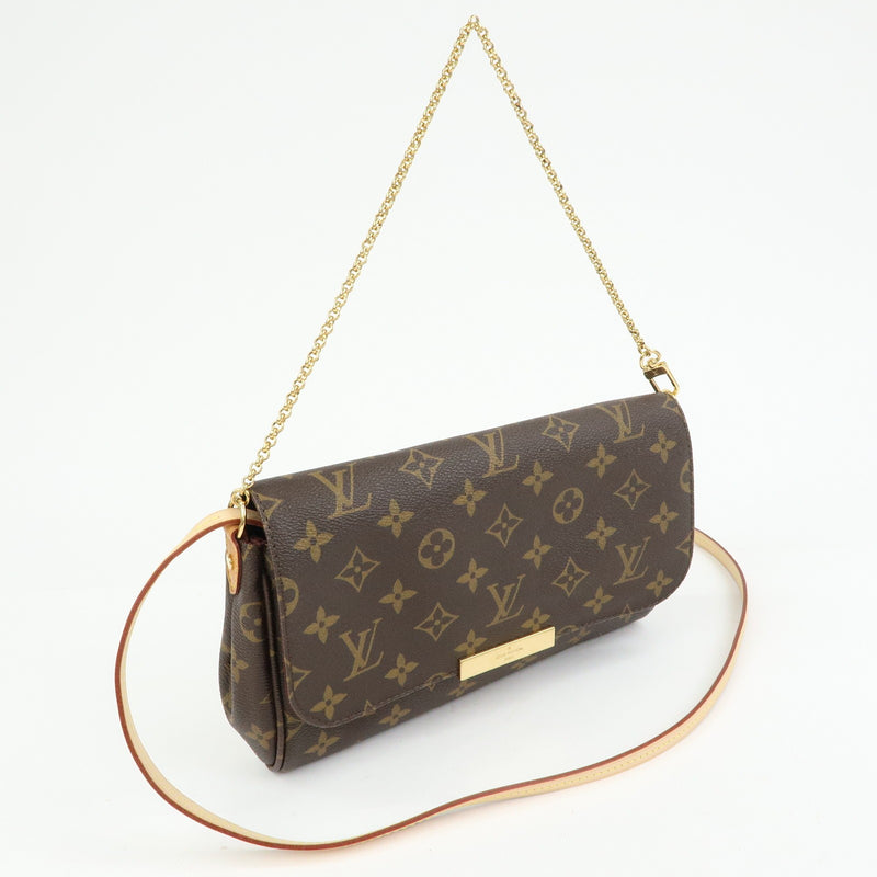 Louis Vuitton Favorite Monogram Canvas Brown Bag