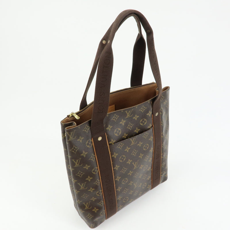 Louis Vuitton Cabas Beaubourg Monogram Canvas Brown Bag