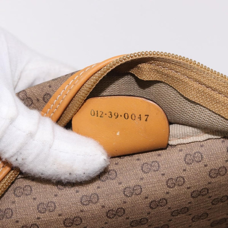 Gucci Micro Gg Canvas Beige Bag