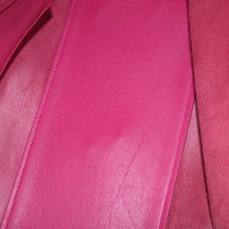 Saint Laurent Classic Y Cabas Leather Pink Bag