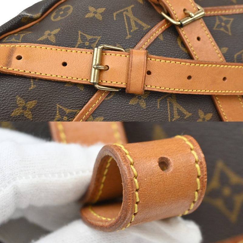 Louis Vuitton Saumur Monogram Canvas Brown Bag