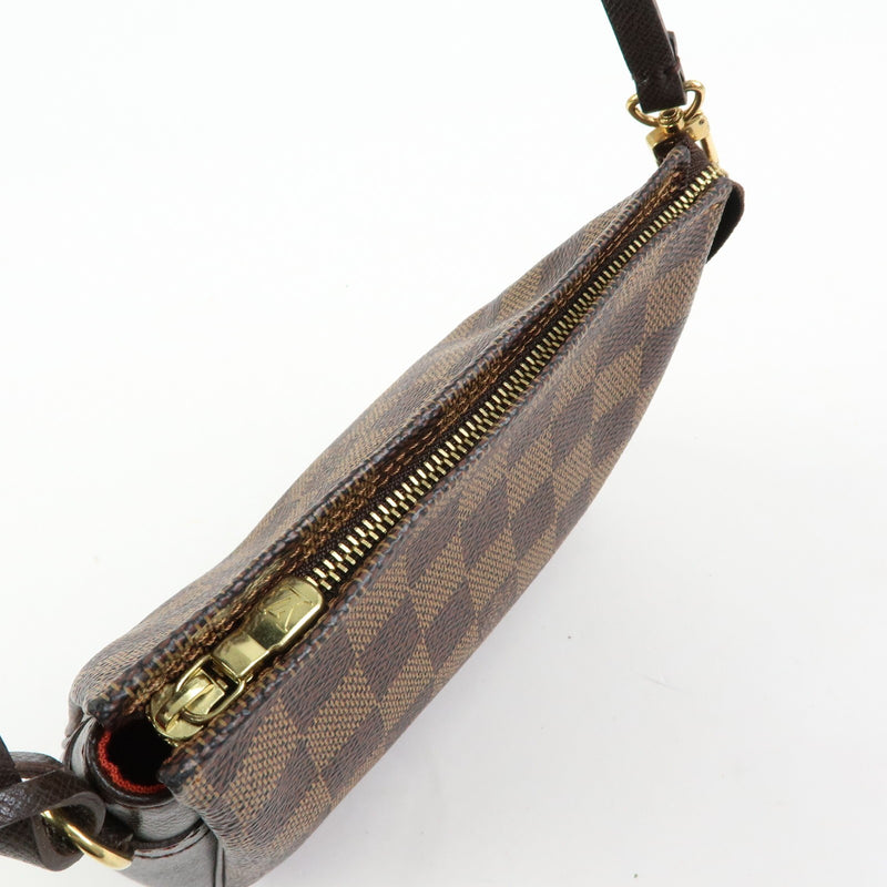 Louis Vuitton Trousse Make Up Damier Brown Canvas Bag