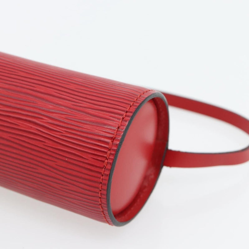 Louis Vuitton Soufflot Pochette Epi Leather Red Bag