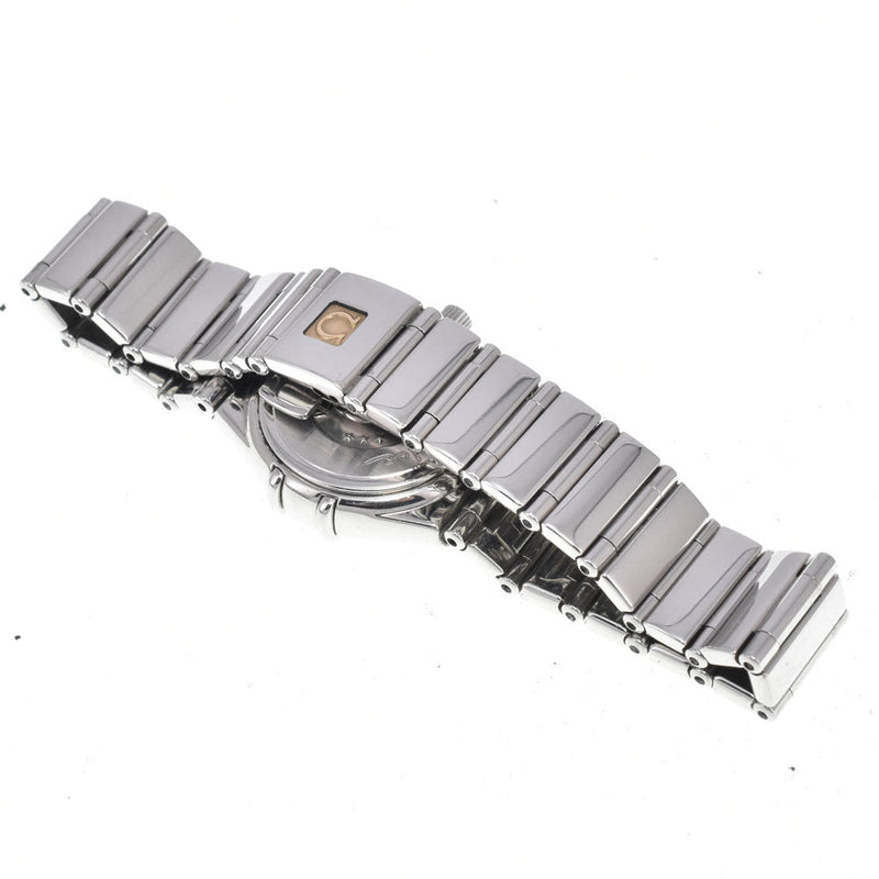 Omega Constellation Quartz Stainless Steel With Diamond Bezel And Markers Watches