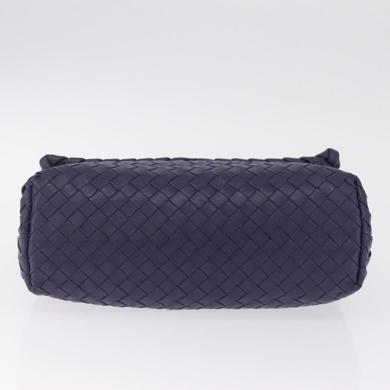 Bottega Veneta Olimpia Intrecciato Nappa Purple Leather Bag