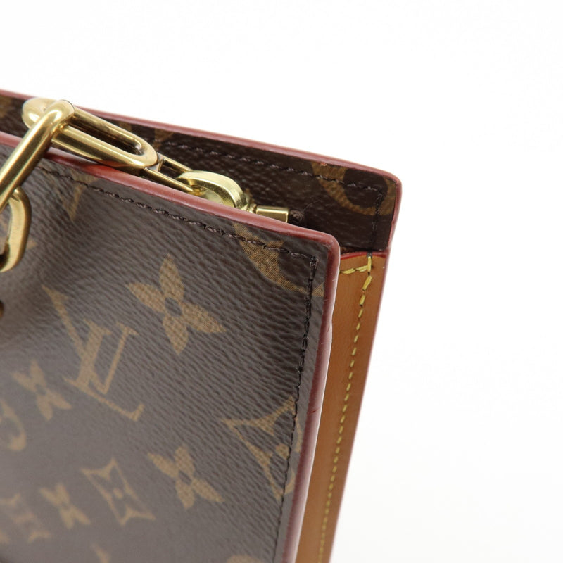 Louis Vuitton Legacy Chain Clutch Monogram Canvas Brown