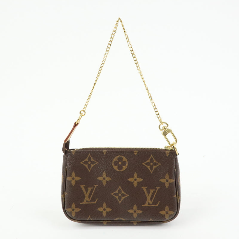 Louis Vuitton Pochette Accessoires Monogram Canvas Brown Bag