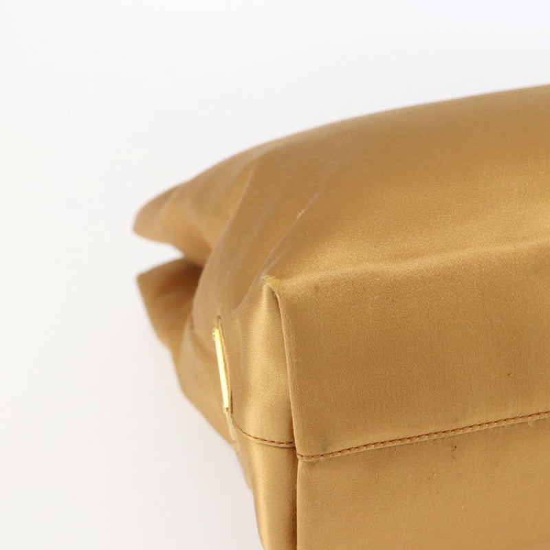 Prada Chain Satin Gold Bag