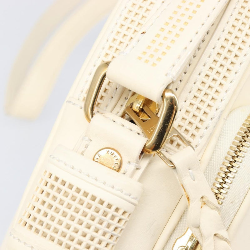 Louis Vuitton Bequia Trotter Messenger Nomade Leather White