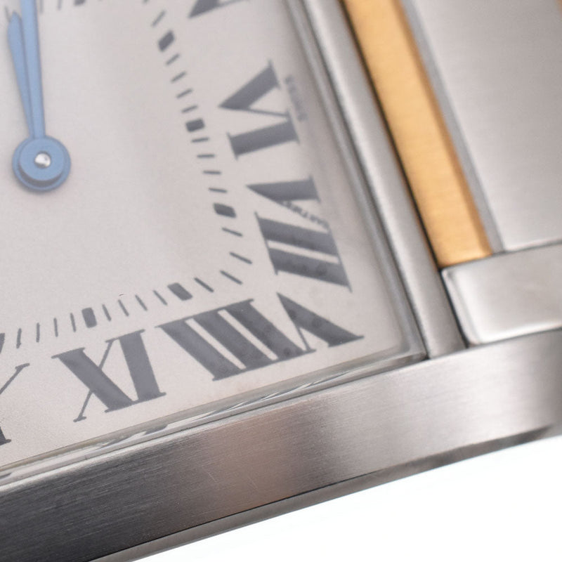 Cartier Tank Francaise Quartz Stainless Steel And Yellow Gold Watches