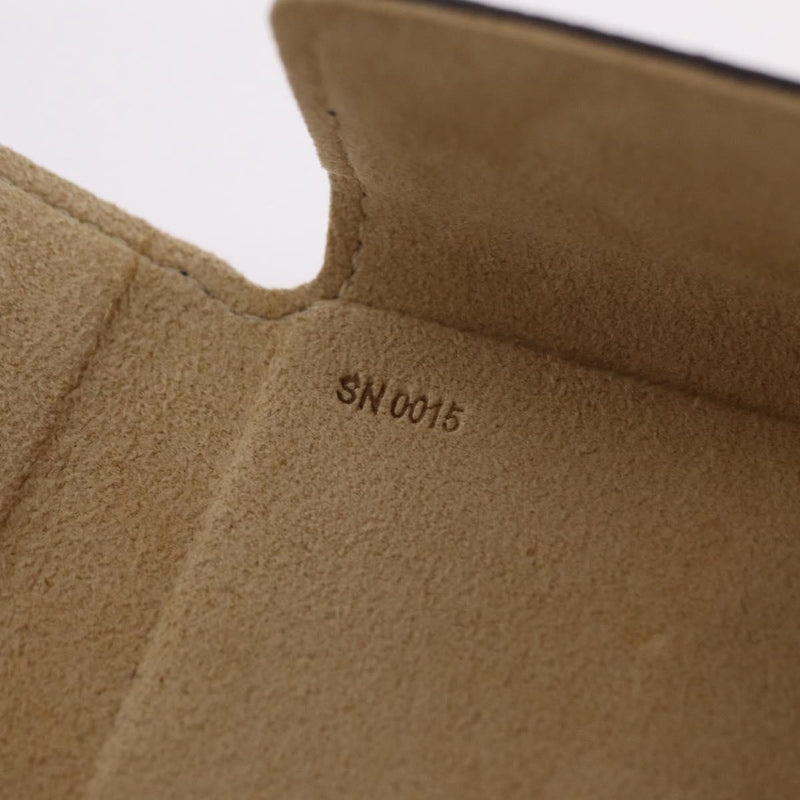 Louis Vuitton Folding Jewelry Case Monogram Canvas Brown Accessory