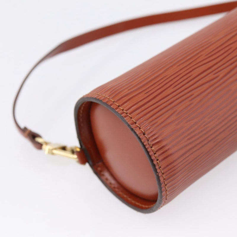 Louis Vuitton Soufflot Pochette Epi Leather Brown Bag