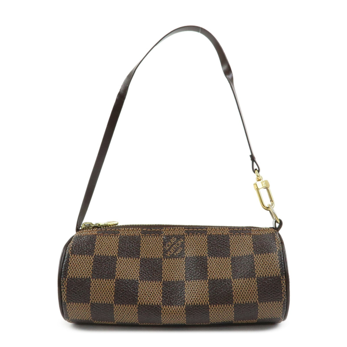 Louis Vuitton Papillon Pochette Damier Brown Canvas Bag