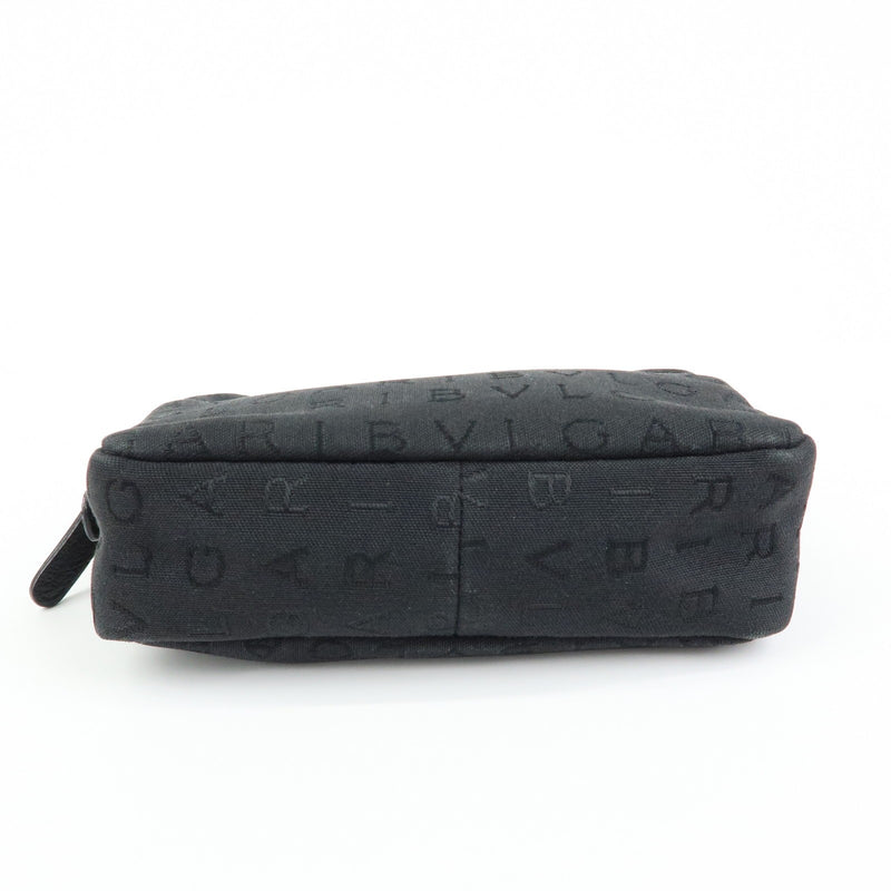 Bvlgari Pouch Canvas Black