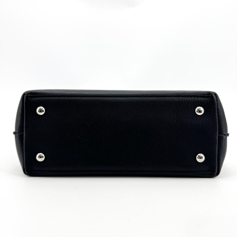 Louis Vuitton Lockme Ever Leather Black Calfskin Bag