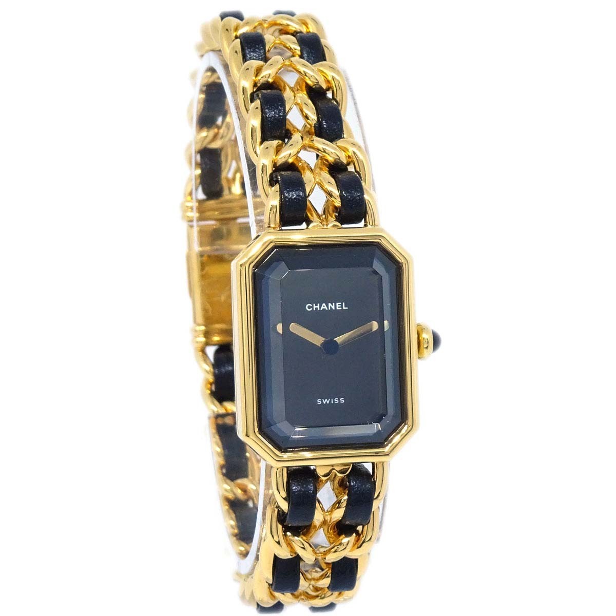Chanel Premiere Rock Quartz Stainless Steel And Leather Watches
