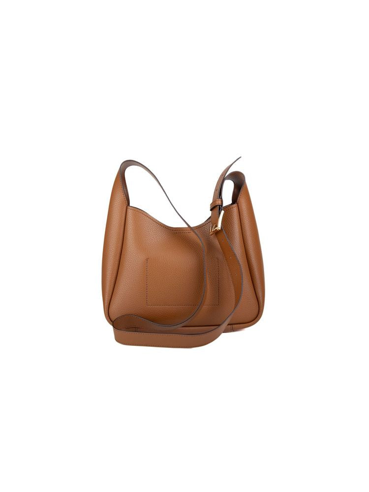 Michael Kors Birch Shoulder Bag — Brown Leather