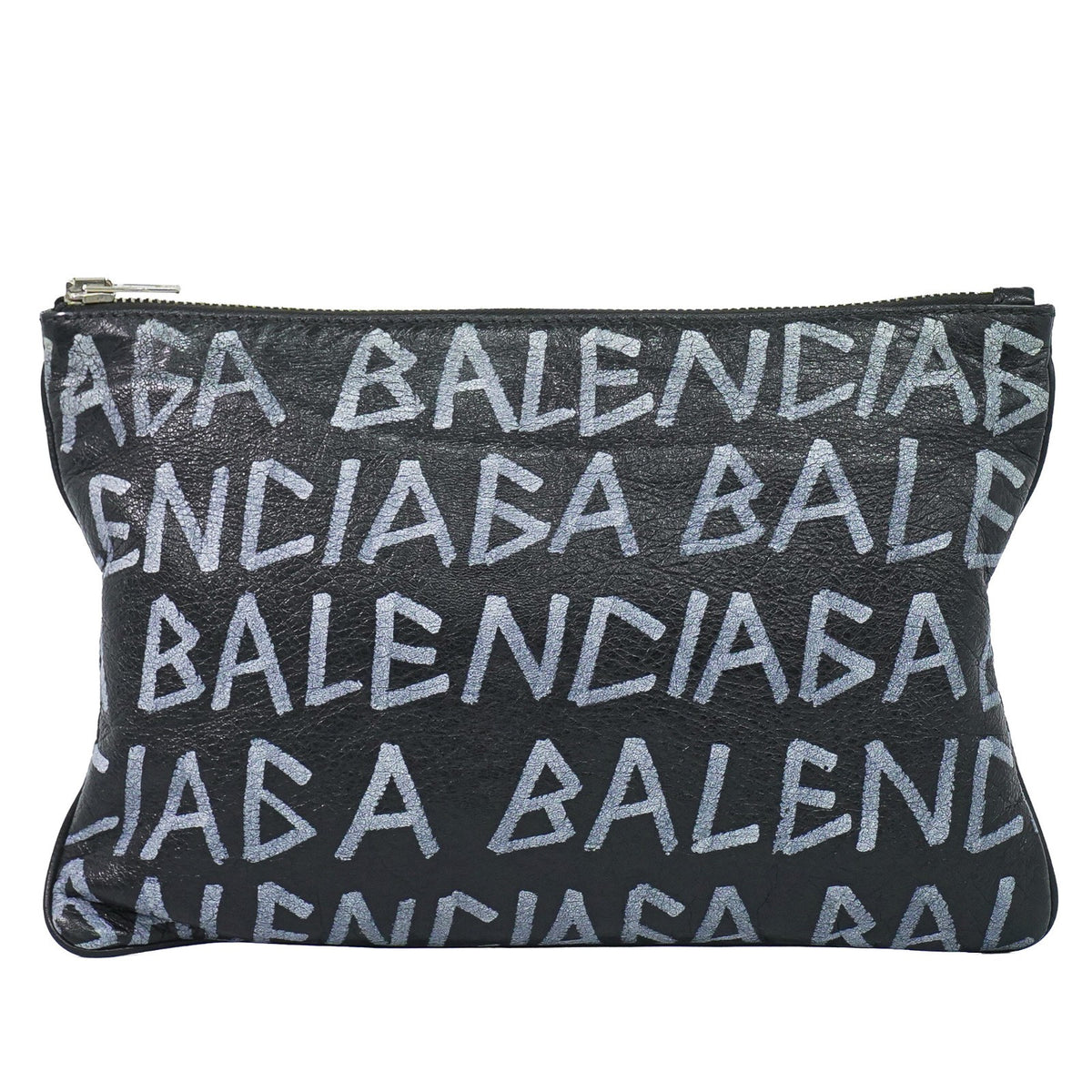 Balenciaga Graffiti Leather Black Bag