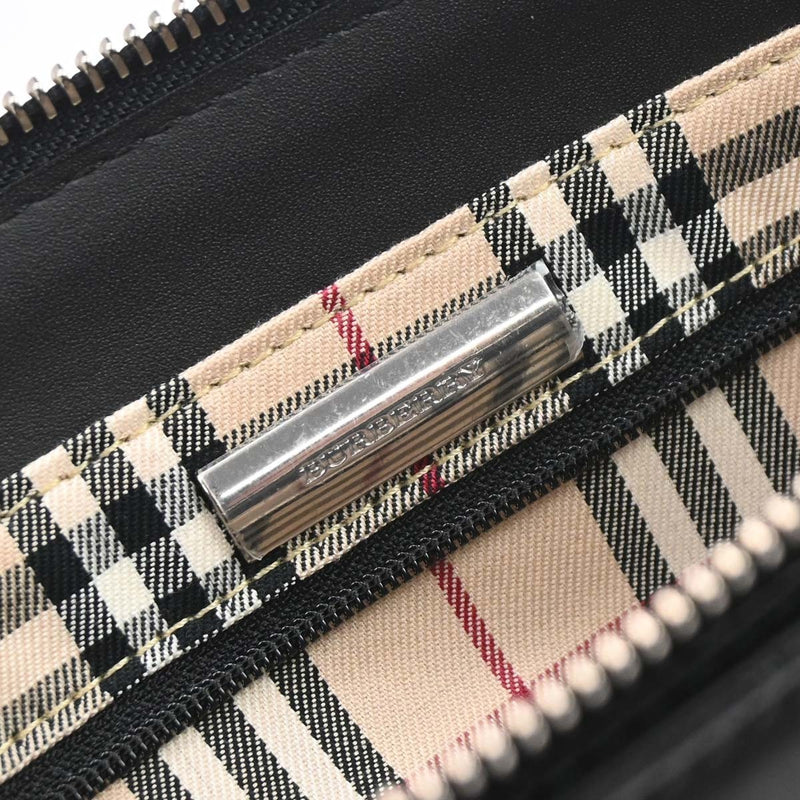 Burberry Handbag Leather Black Bag