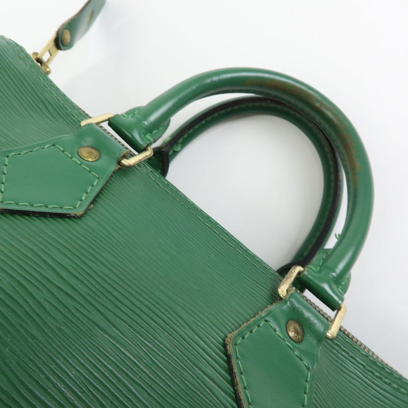 Louis Vuitton Speedy Epi Leather Green Bag