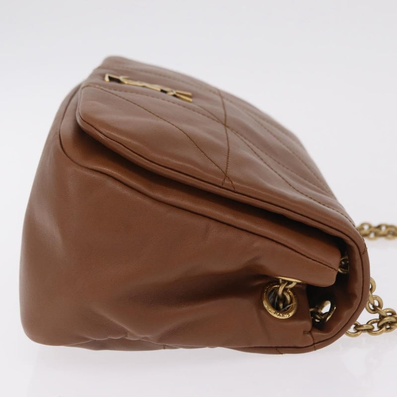 Saint Laurent Jamie 4.3 Quilted Leather Brown Bag