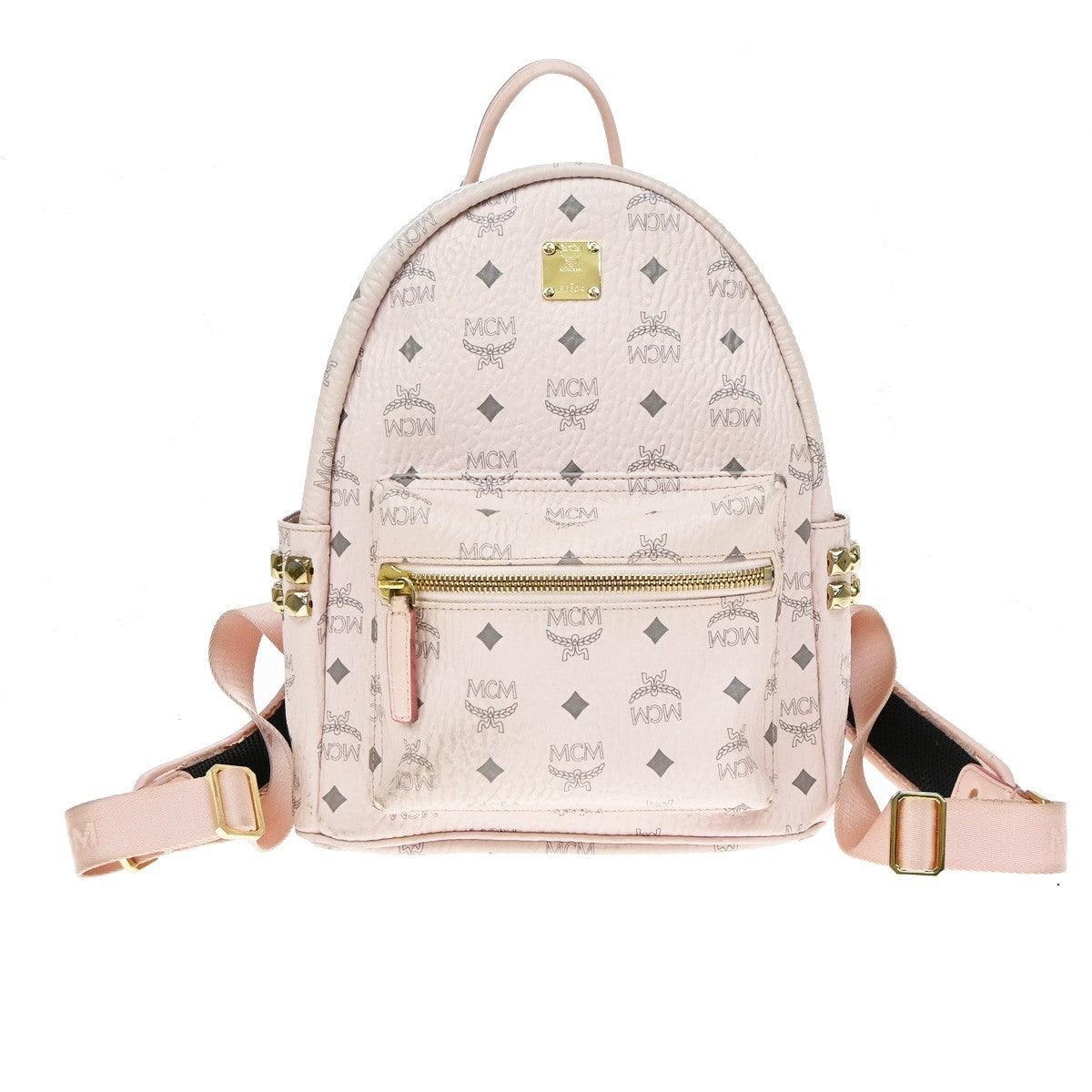 Mcm Vintage Vicetos Leather Pink Bag