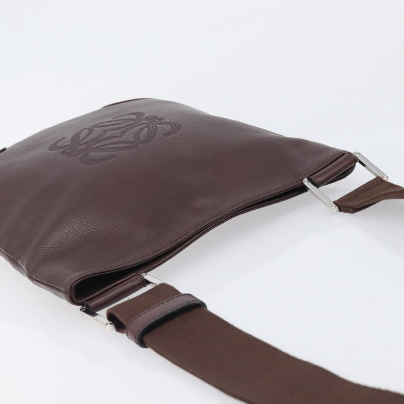 Loewe Anagram Leather Brown Bag