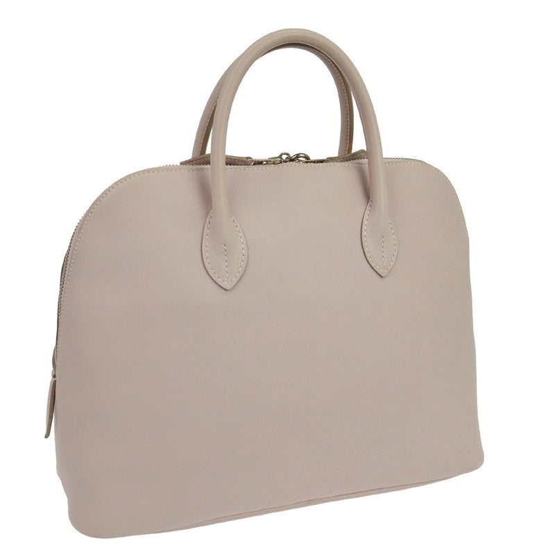 Hermes Bolide 1923 Swift Pink Leather Bag