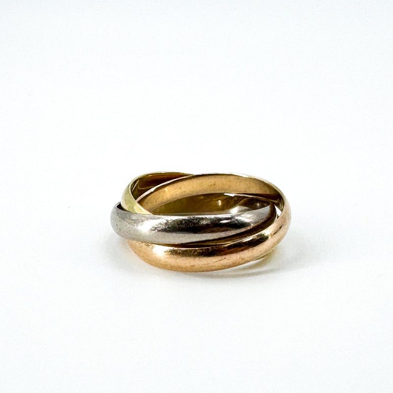 Cartier Trinity 18k Tricolor Gold Bijoux