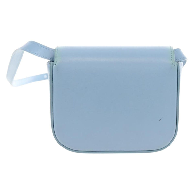 Celine Claude Leather Blue Bag