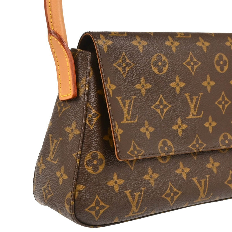 Louis Vuitton Looping Monogram Canvas Brown Bag